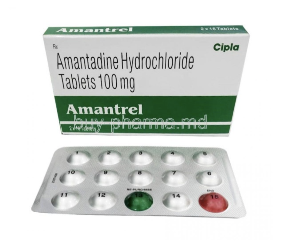 피케이멜즈정 아만타딘 아만트렐 - 100mg, 90정