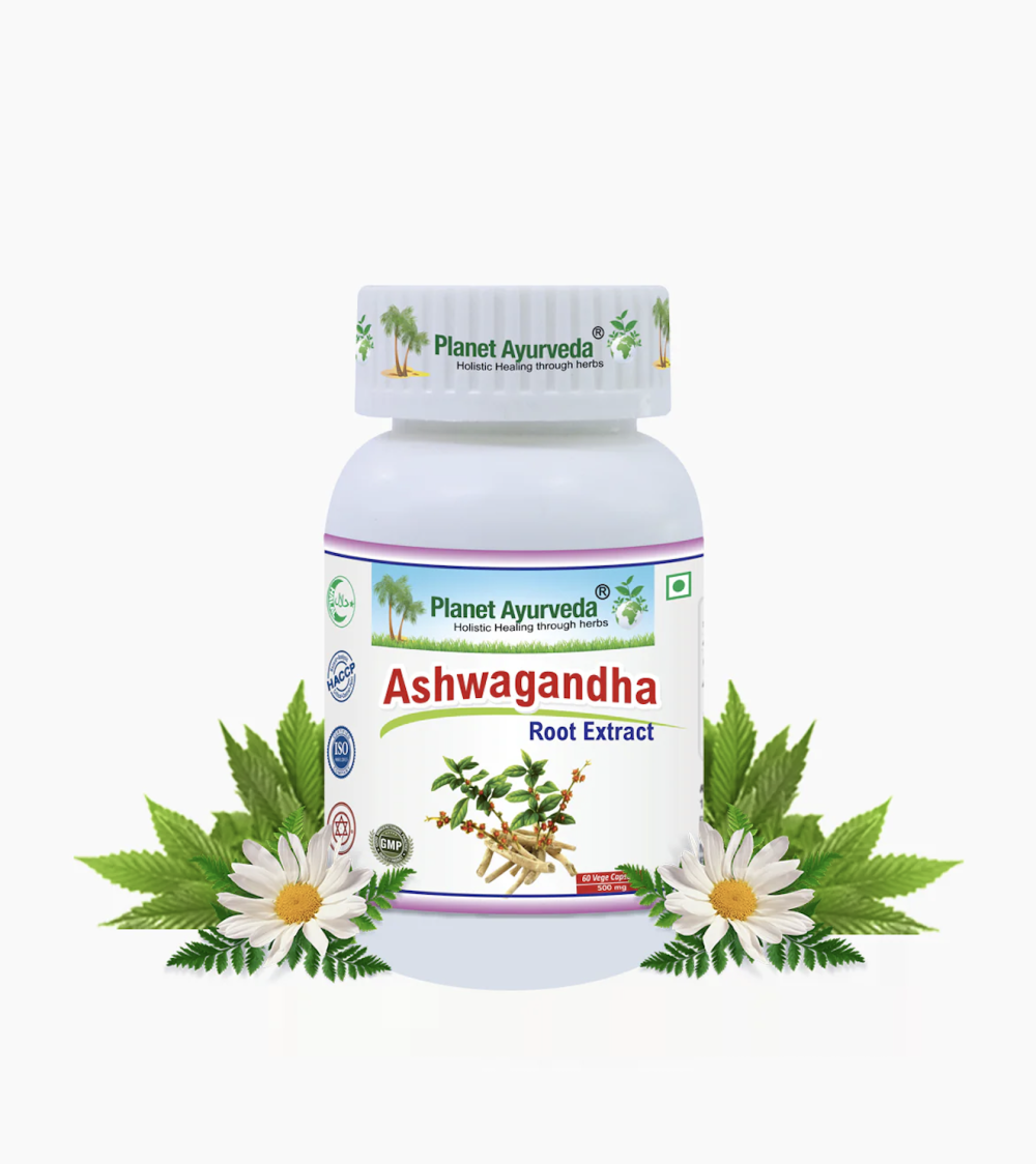 ASHWAGANDHA CAPSULES Root Extra 아쉬아간다 캡슐 - 180정