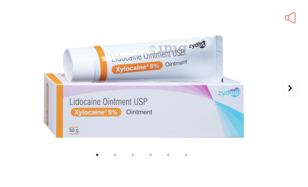 엠라크림 국소마취제 Xylocaine 연고 5%